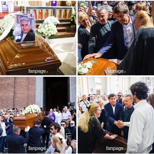 Toto Cutugno Folla E Lacrime Ai Funerali La Moglie Prima Di Morire Pagina Di